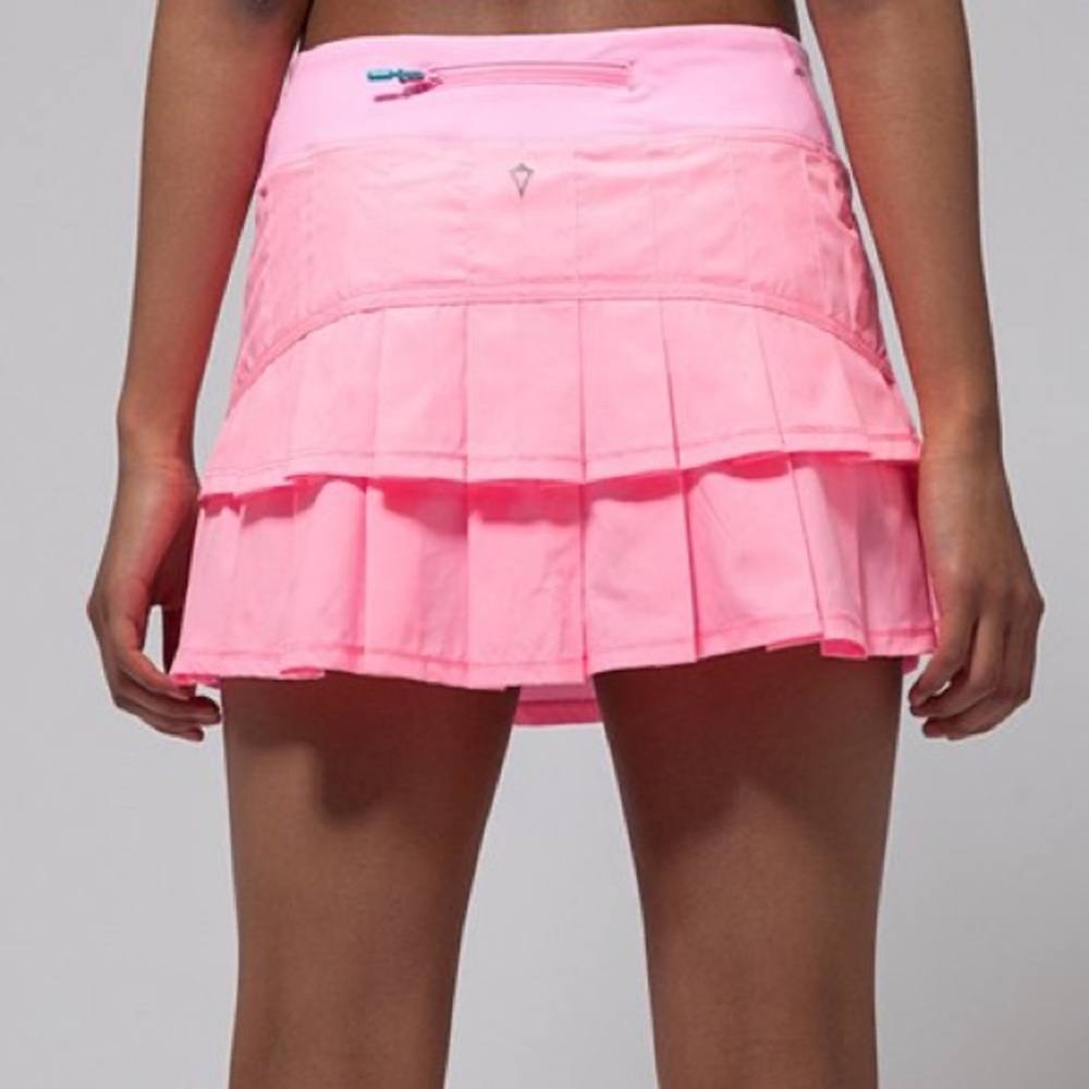 ivivva pink tennis skirt